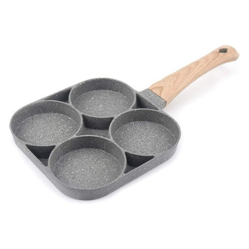 Four-Hole Non-Stick Frying Pan